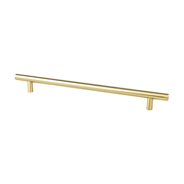 Berenson Tempo Series 8-13/16" (224 mm) Center to Center Modern Brushed Gold Pull, - 0825-2MDB-P