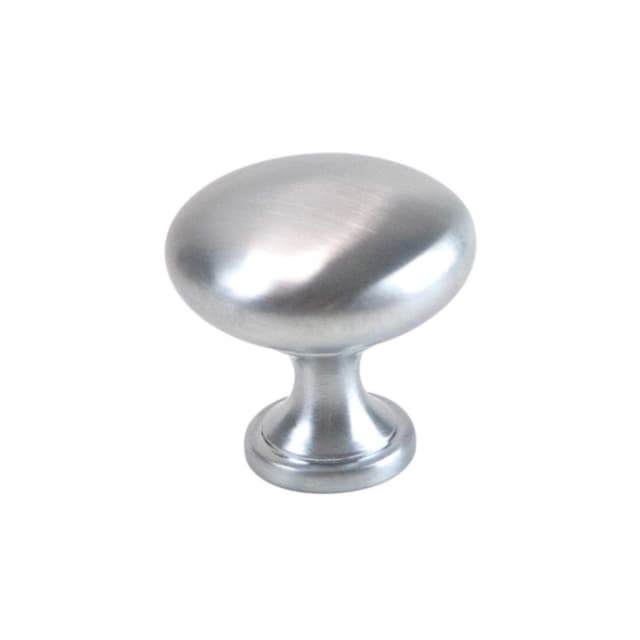 Berenson Advantage Knobs Series Satin Chrome 1-1/8" (28.5 mm) Diameter Knob, - 0916-10SC-P