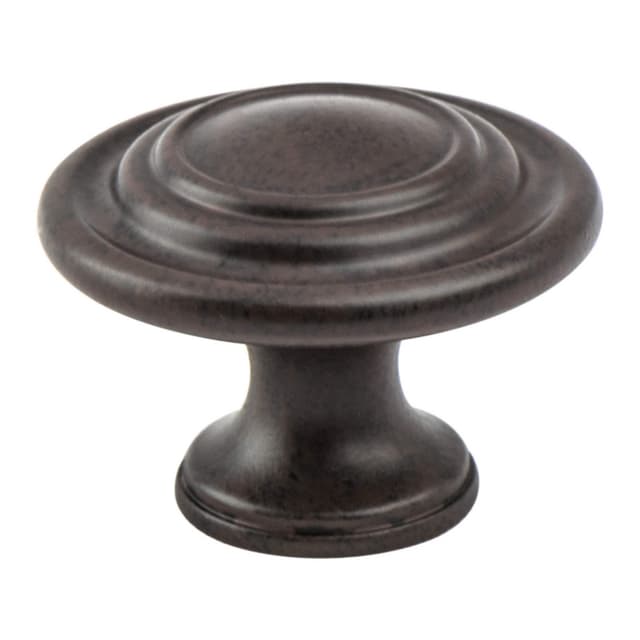 Berenson Advantage Plus Four Series Rust Glaze 1-5/16" (33 mm) Diameter Knob, - 0934-1RG-P