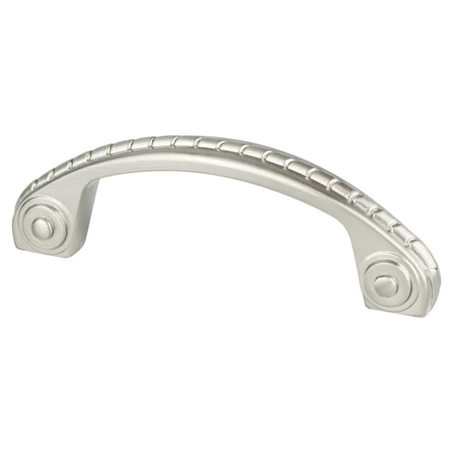 Berenson Advantage Plus Four Series 3" (76 mm) Center to Center Brushed Nickel Pull, - 0945-1BPN-P
