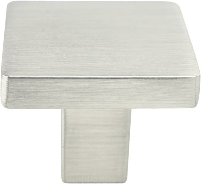 Berenson Contemporary Advantage One Series Brushed Nickel 1-1/8" (29 mm) L x 1-1/8" (29 mm) W Knob, - 0949-1BPN-P