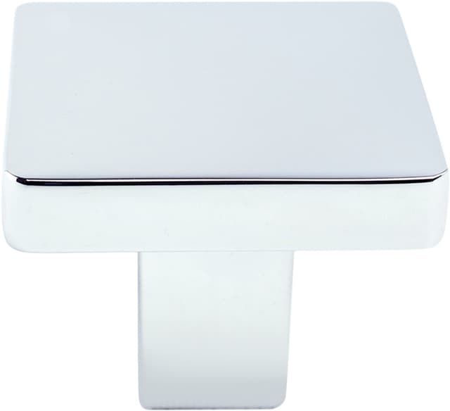 Berenson Contemporary Advantage One Series Polished Chrome 1-1/8" (29 mm) L x 1-1/8" (29 mm) W Knob, - 0950-1026-P