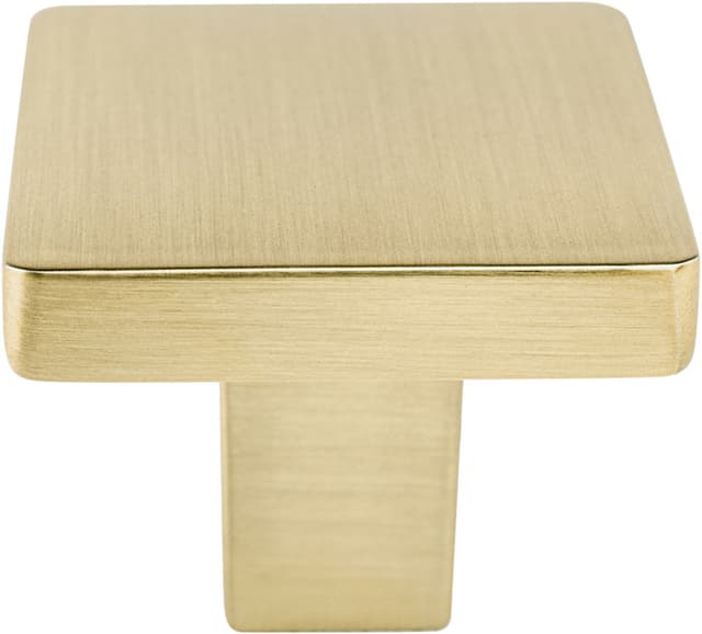 Berenson Transitions II Series Satin Champagne 1-1/8" (29 mm) L x 1-1/8" (29 mm) W Knob, - 0952-10CZ-P