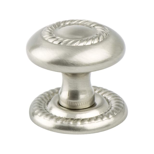 Berenson Advantage Plus Four Series Brushed Nickel 1-1/4" (32 mm) Diameter Knob, - 0955-1BPN-P