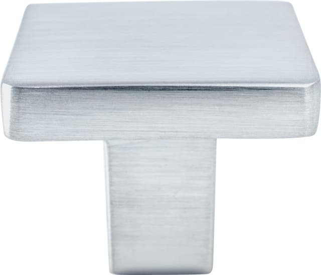 Berenson Contemporary Advantage One Series Satin Chrome 1-1/8" (29 mm) L x 1-1/8" (29 mm) W Knob, - 0959-10SC-P