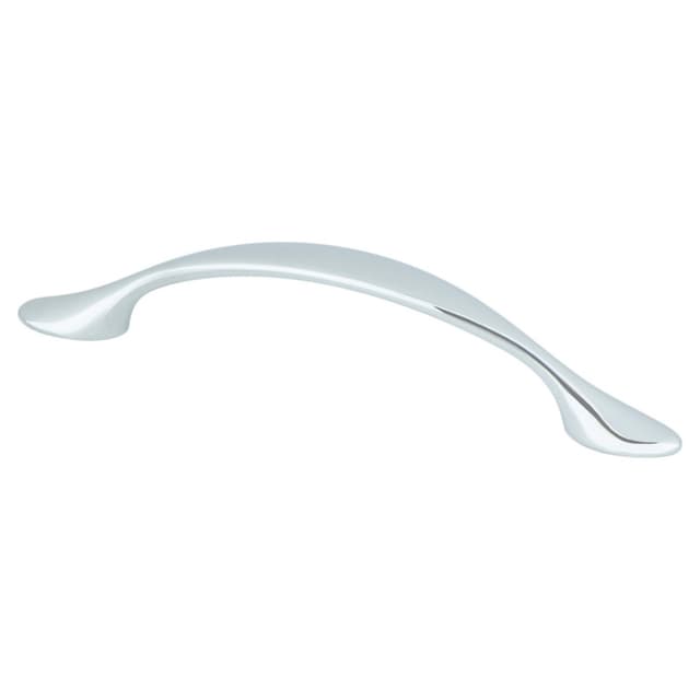 Berenson Transitional Advantage Three Series 3-3/4" (95 mm) Center to Center Polished Chrome Pull, - 0991-126-P