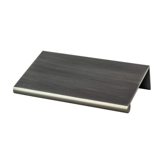 Berenson Bravo Series 2-3/16" (56 mm) Center to Center Graphite Tab Pull, - 1074-4GPH-P