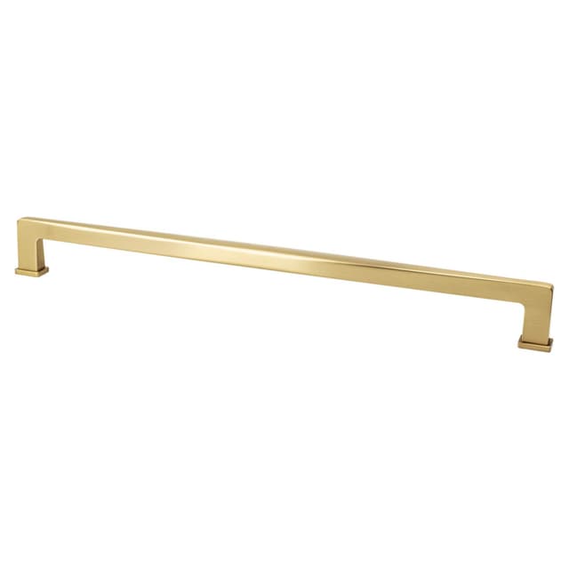 Berenson Subtle Surge Series Modern Brushed Gold 18" (457 mm) Center to Center Appliance Pull, -1114-1MDB-P