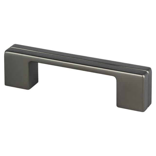 3"/96mm Skyline Decorative Bar Pull, Slate