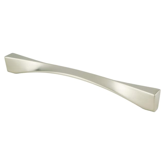 Berenson-R.Christensen Spiral Series 8-13/16" (224 mm) Center to Center Brushed Nickel Pull, - 1143-1BPN-P
