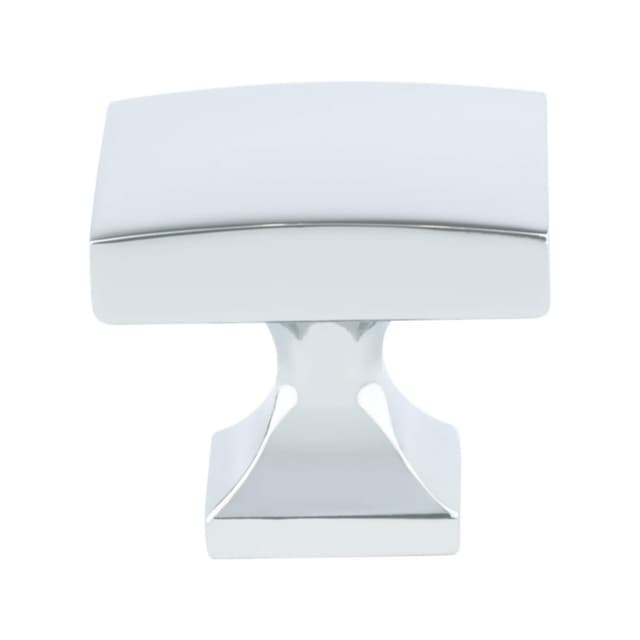 Berenson Epoch Edge Series Polished Chrome 1-3/8" (35 mm) L x 1-1/8" (29 mm) W Knob, - 1202-1026-P