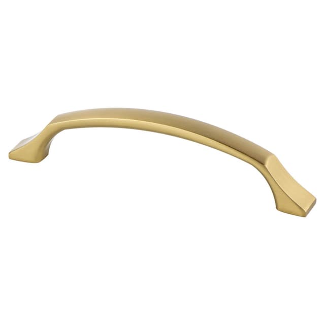 Berenson Epoch Edge Series 5-1/16" (128 mm) Center to Center Modern Brushed Gold Pull, - 1216-1MDB-P