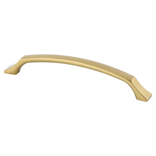 Berenson Epoch Edge Series 6-5/16" (160 mm) Center to Center Modern Brushed Gold Pull, - 1222-1MDB-P