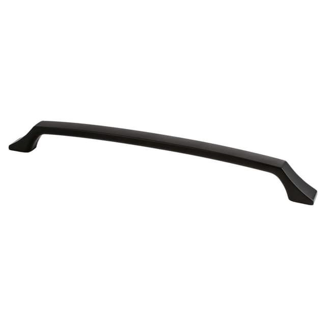 Berenson Epoch Edge Series Matte Black 12" (305 mm) Center to Center Appliance Pull, -1233-1055-P