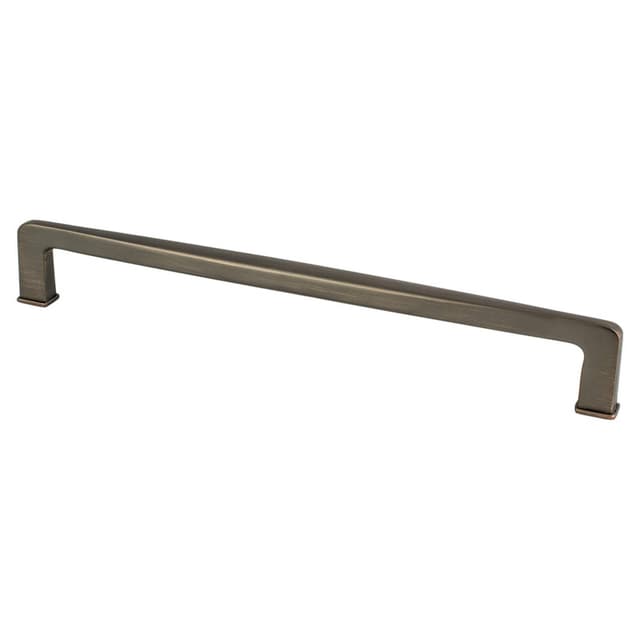 Berenson Subtle Surge Series 8-13/16" (224 mm) Center to Center Verona Bronze Pull, - 1261-10VB-P