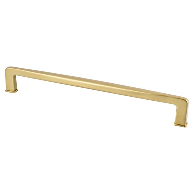 Berenson Subtle Surge Series 8-13/16" (224 mm) Center to Center Modern Brushed Gold Pull, - 1264-1MDB-P