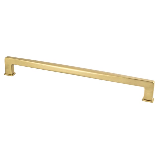 Berenson Subtle Surge Series Modern Brushed Gold 12" (305 mm) Center to Center Appliance Pull, -1270-1MDB-P