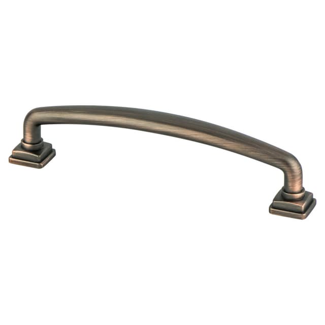 Berenson Tailored Traditional Series 5-1/16" (128 mm) Center to Center Verona Bronze Pull, - 1285-10VB-P
