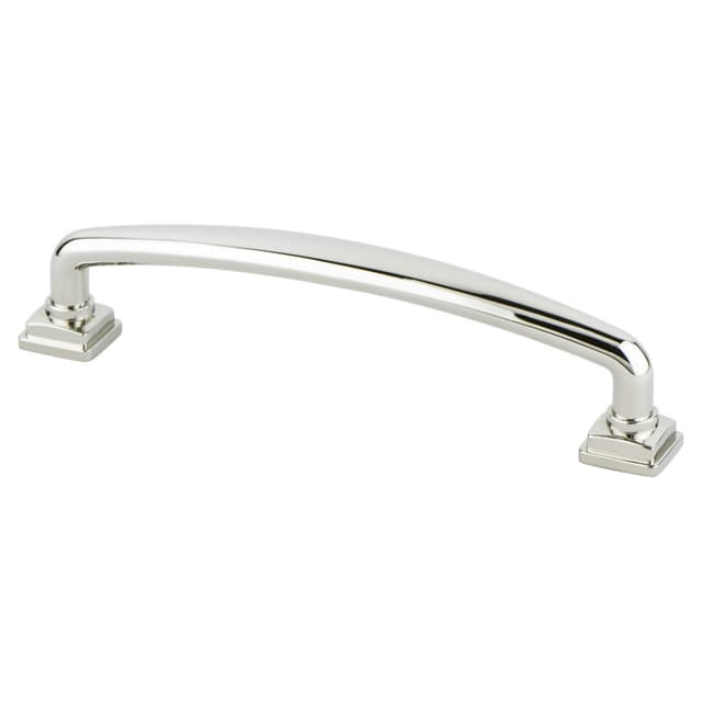 Berenson Tailored Traditional Series 5-1/16" (128 mm) Center to Center Polished Nickel Pull, - 1286-1014-P