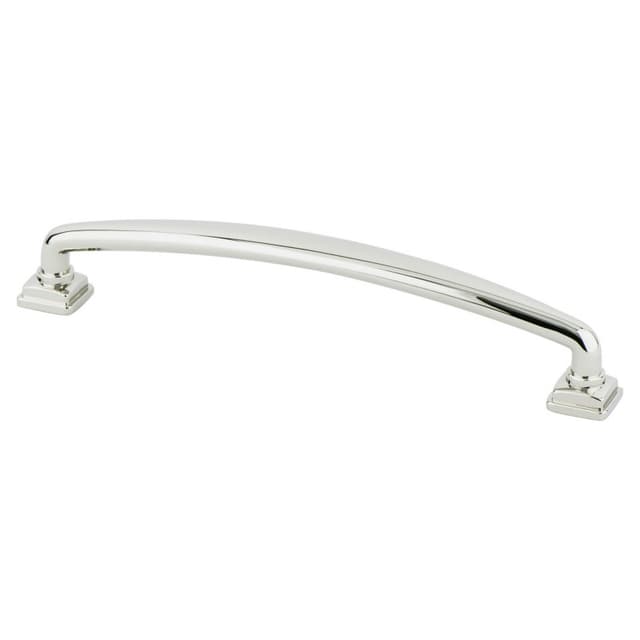 Berenson Tailored Traditional Series 6-5/16" (160 mm) Center to Center Polished Nickel Pull, - 1292-1014-P