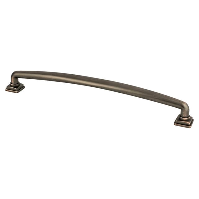 Berenson Tailored Traditional Series 8-13/16" (224 mm) Center to Center Verona Bronze Pull, - 1297-10VB-P