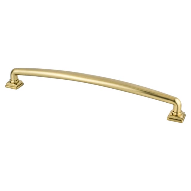 Berenson Tailored Traditional Series 8-13/16" (224 mm) Center to Center Modern Brushed Gold Pull, - 1300-1MDB-P