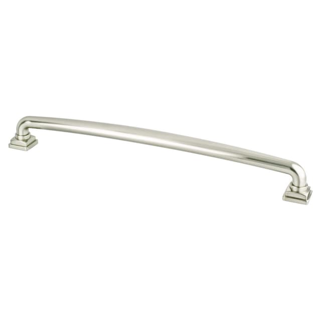 Berenson Tailored Traditional Series Brushed Nickel 12" (305 mm) Center to Center Appliance Pull, -1302-1BPN-P