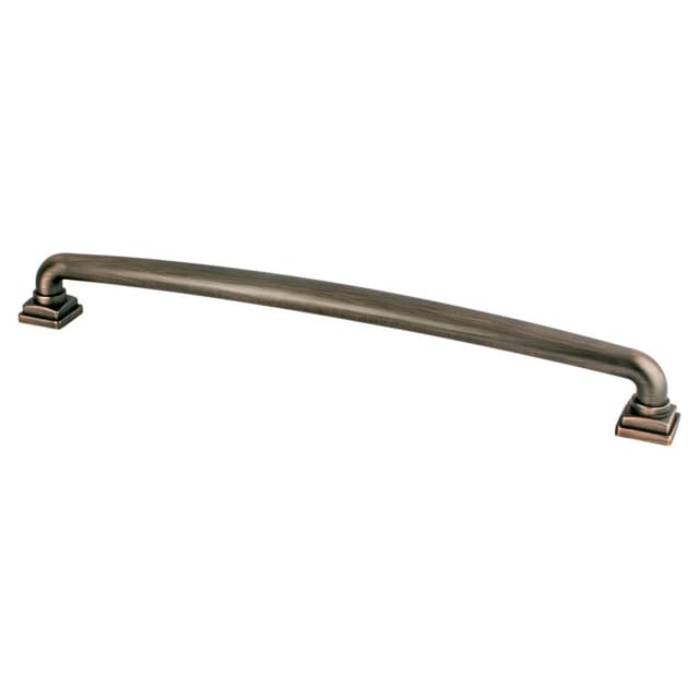 Berenson Tailored Traditional Series Verona Bronze 12" (305 mm) Center to Center Appliance Pull, -1303-10VB-P