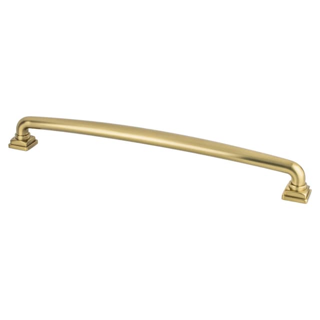 Berenson Tailored Traditional Series Modern Brushed Gold 12" (305 mm) Center to Center Appliance Pull, -1306-1MDB-P