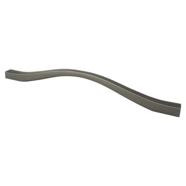 7-9/16"/8-13/16" Fluid Handle Pull, Charcoal Gray