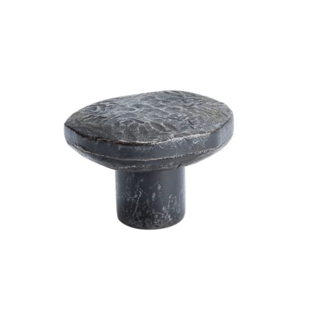 Berenson American Craftsman Series Antique Iron 1-3/8" (35 mm) Diameter Knob, - 2001-1AI-P