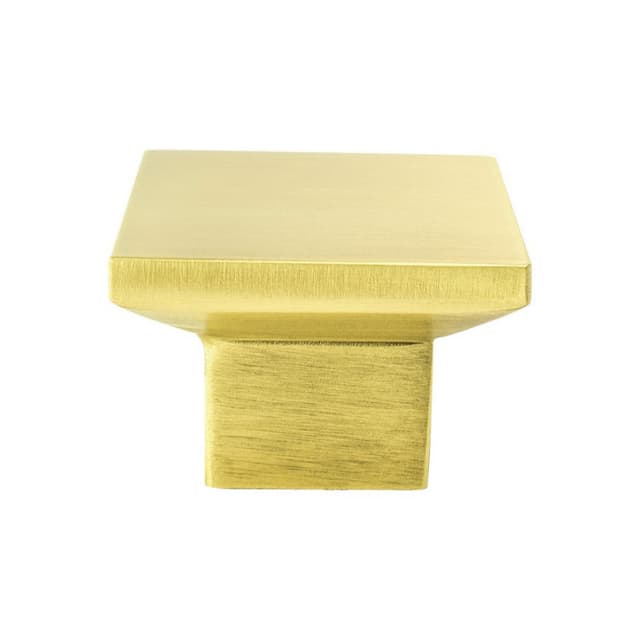 Berenson Elevate Series Satin Gold 1-9/16" (40 mm) L x 3/4" (19 mm) W Knob, - 2108-40SG-P