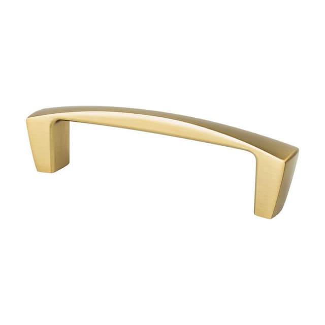 Berenson Aspire Series 3-3/4" (95 mm) Center to Center Modern Brushed Gold Pull, - 2130-1MDB-P
