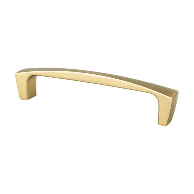 Berenson Aspire Series 5-1/16" (128 mm) Center to Center Modern Brushed Gold Pull, - 2131-1MDB-P