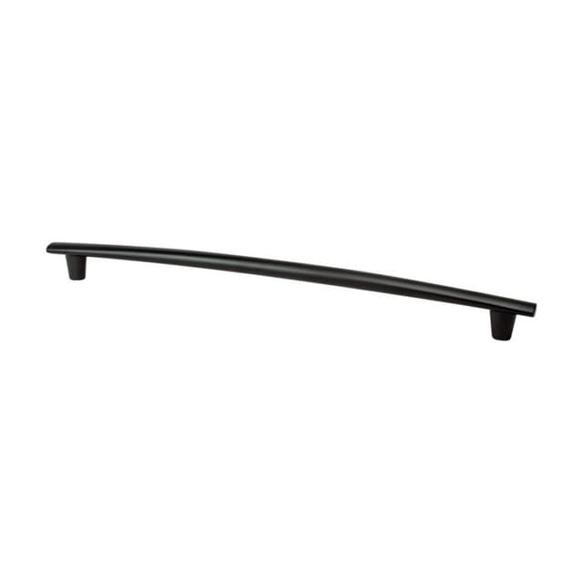 Berenson Meadow Series 12-5/8" (320 mm) Center to Center Matte Black Pull, - 2291-4055-P