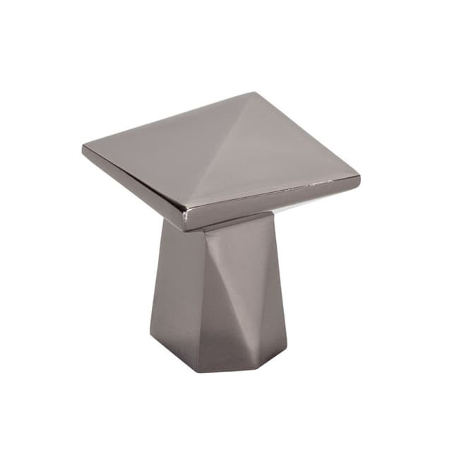 Berenson Swagger Series Black Nickel 1-3/16" (30 mm) L x 1-3/16" (30 mm) W Knob, - 2326-1098-P