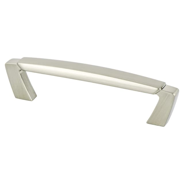 Berenson Vested Interest Series 3-3/4" (96 mm) Center to Center Brushed Nickel Pull, - 2327-1BPN-P
