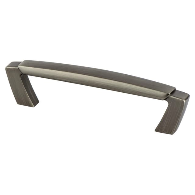 Berenson Vested Interest Series 3-3/4" (96 mm) Center to Center Vintage Nickel Pull, - 2369-1VTN-P