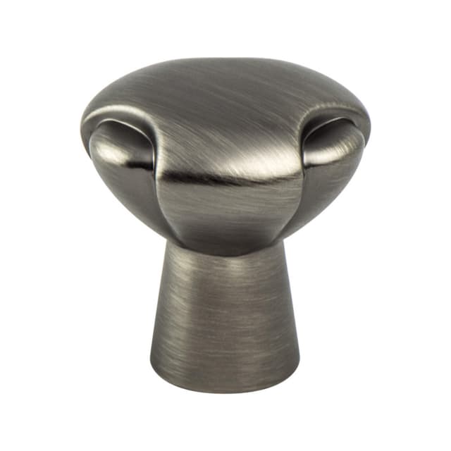 Berenson Vested Interest Series Vintage Nickel 1-1/4" (32 mm) Diameter Knob, - 2374-1VTN-P