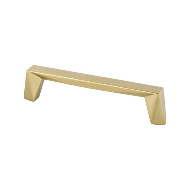 Berenson Swagger Series 3-3/4" (96 mm) Center to Center Modern Brushed Gold Pull, - 2387-1MDB-P