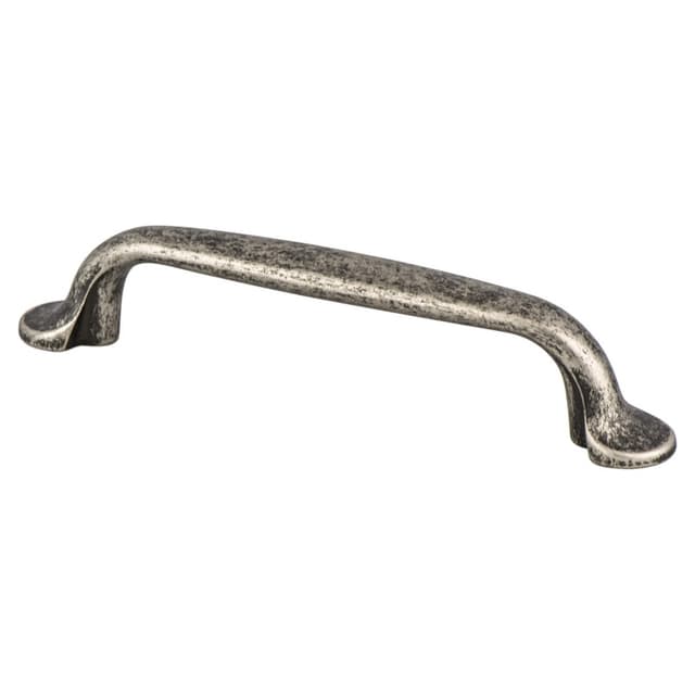 Berenson Euro Rustica Series 3-3/4" (96 mm) Center to Center Rustic Nickel Pull, - 2979-1RN-C