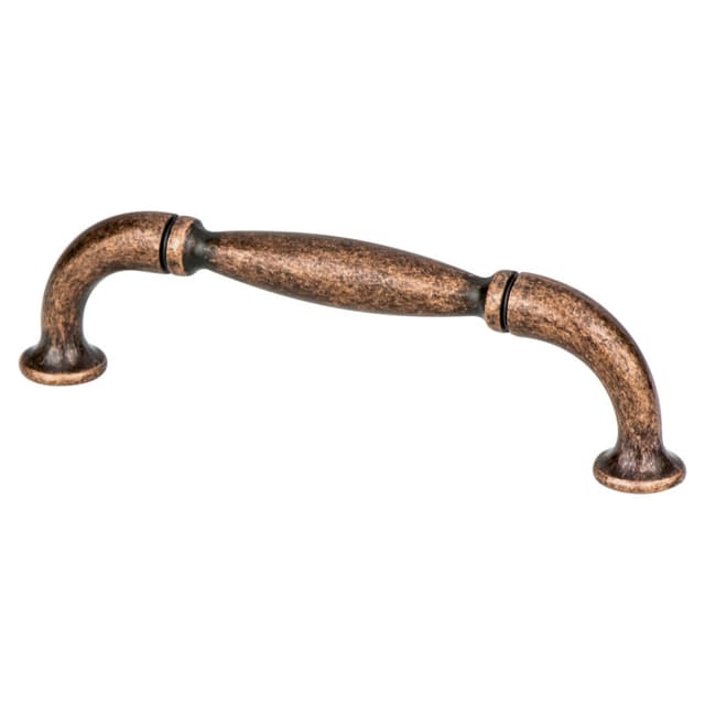 Berenson Euro Rustica Series 3-3/4" (95 mm) Center to Center Rustic Copper Pull, - 2986-1RC-C