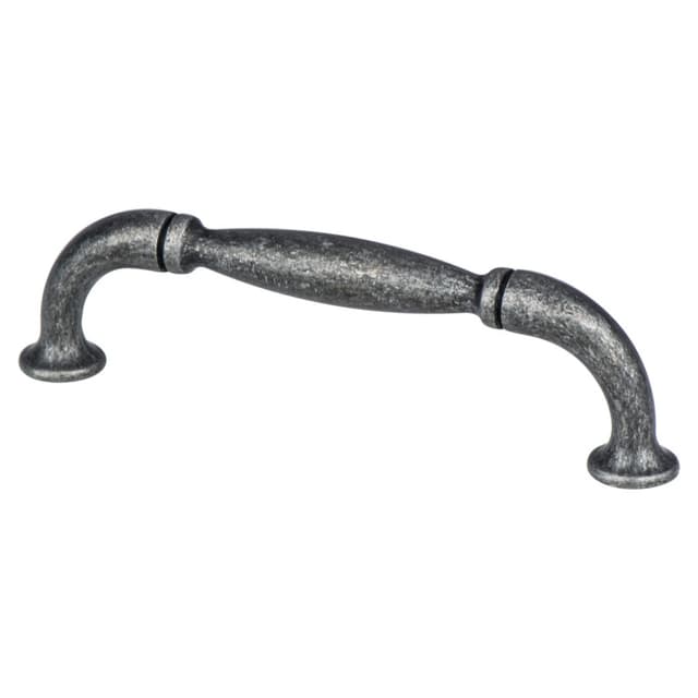 Berenson Euro Rustica Series 3-3/4" (95 mm) Center to Center Rustic Iron Pull, - 2987-1RI-C