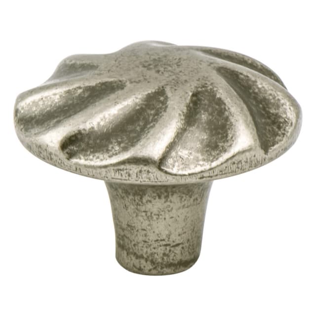 Berenson Rhapsody Series Weathered Nickel 1-5/16" (33 mm) Diameter Knob, - 3054-1WN-P