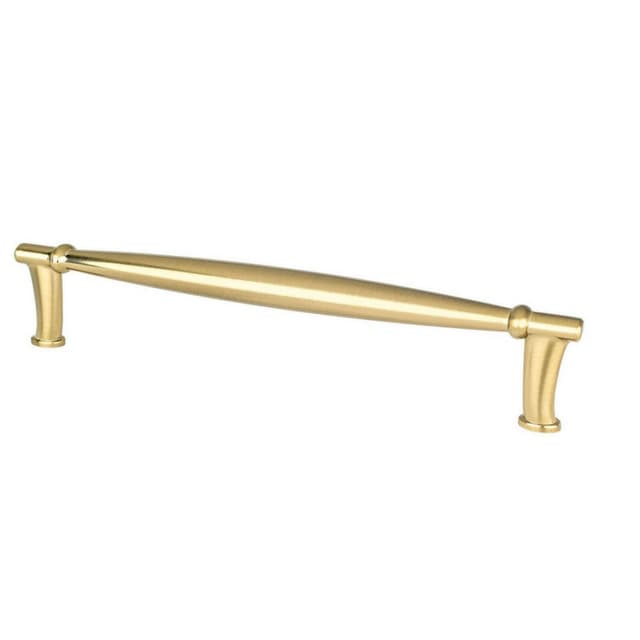 Berenson Dierdra Series 6-5/16" (160 mm) Center to Center Modern Brushed Gold Pull, - 4164-1MDB-P