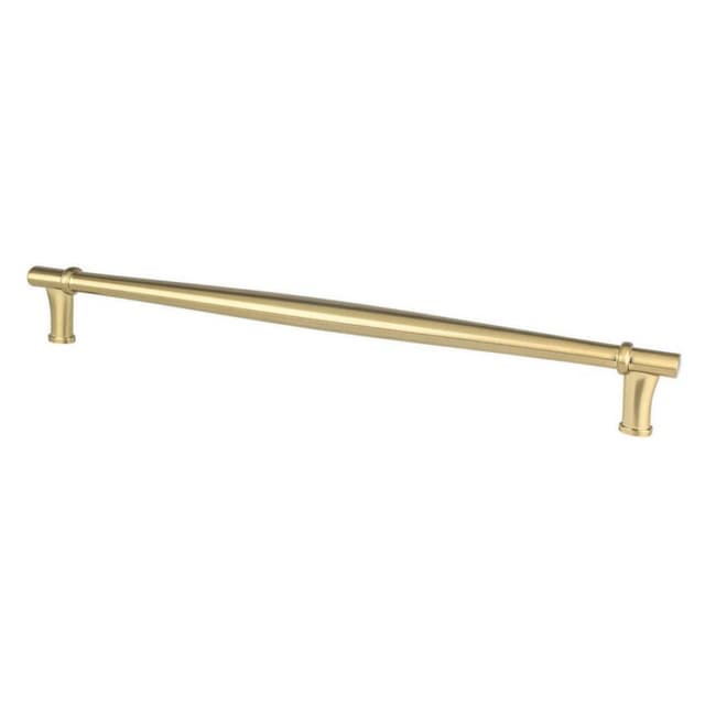 Berenson Dierdra Series Modern Brushed Gold 12" (305 mm) Center to Center Appliance Pull, -4166-1MDB-P