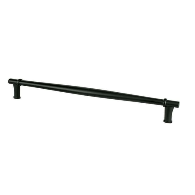 Berenson Dierdra Series Matte Black 12" (305 mm) Center to Center Appliance Pull, -4172-1055-P
