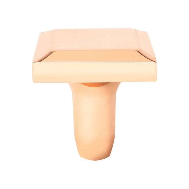 Berenson Metro Series Polished Copper 1-3/16" (30 mm) L x 11/16" (17 mm) W Knob, - 4185-10PC-P