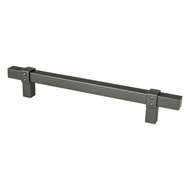 Berenson Rivet Rebel Series 6-5/16" (160 mm) Center to Center Slate Pull, - 5099-4SLT-P