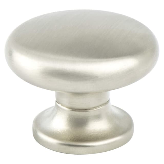 Berenson Valencia Series Brushed Nickel 1-3/8" (35 mm) Diameter Knob, - 7006-1BPN-P